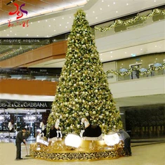 Mesterséges karácsonyfák fénnyel