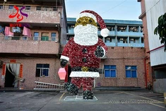 Forrón eladó testreszabott kültéri karácsonyi dekoráció Mikulás