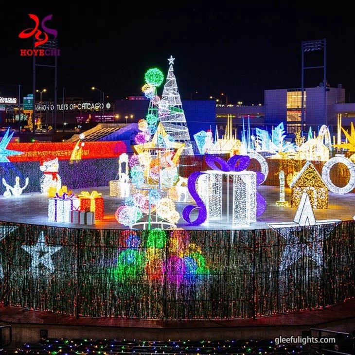 Celestial Choreography: Dancing Stars in Light Show Splendor