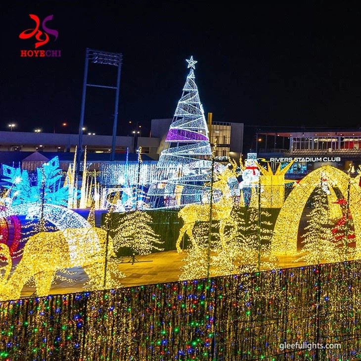 Celestial Choreography: Dancing Stars in Light Show Splendor