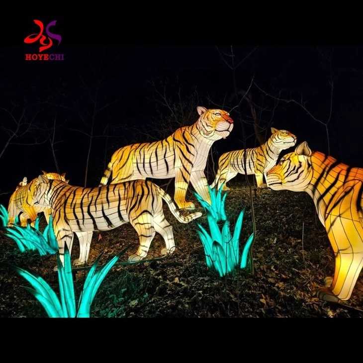 Chinese Traditional Decorative 3D LED Lanterns Waterproof IP 67 Festival Lighting New Year Christmas Outdoors