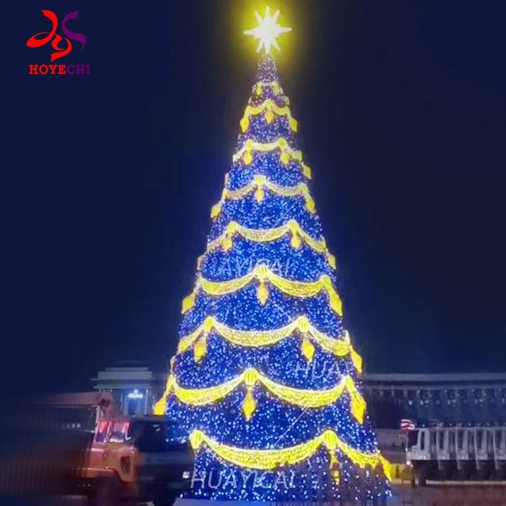 Large Programming Christmas Tree Led Lights Decorations Waterproof High Quality Large Outdoor Led Christmas Tree