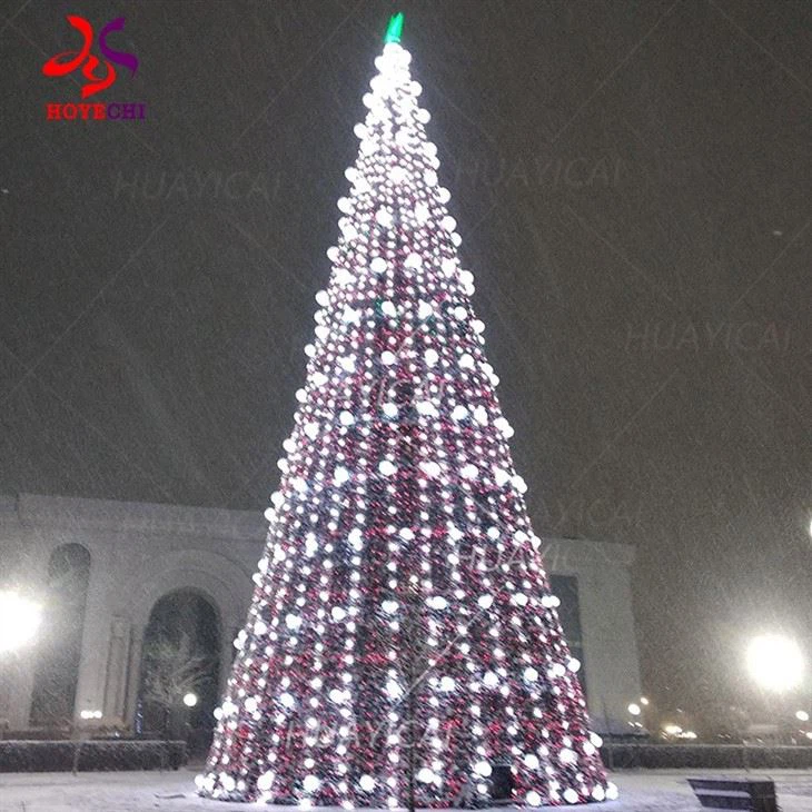 Large Programming Christmas Tree Led Lights Decorations Waterproof High Quality Large Outdoor Led Christmas Tree