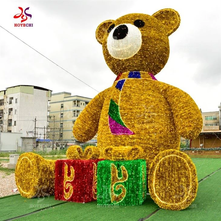 Lumibear Majesty: Giant Bear Sculpture Lamp For Statement Lighting